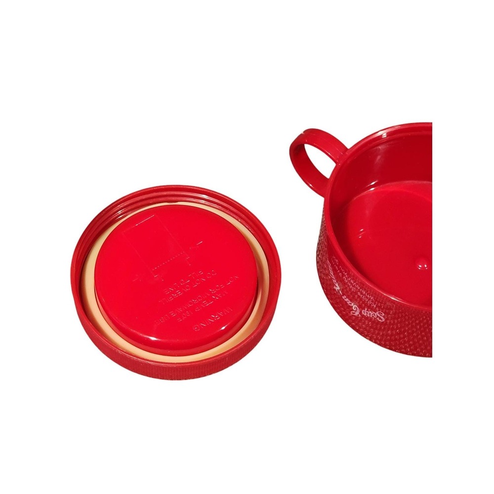 Vintage Campbell's Soup Can-tainer Mug With Lid Travel Soup Container - Picture 7 of 8